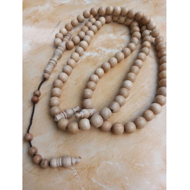 Tasbih kayu dewandaru 10mm 99 butir tasbih dewandaru asli karimun jawa
