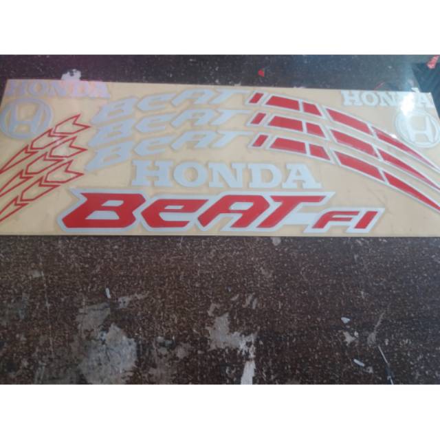 Sticker Velg Beat