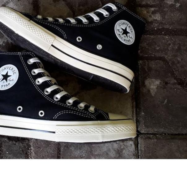 Sepatu Converse All Star Original 100% Import Sepatu Sekolah High Putih Hitam Pria Wanita Casual