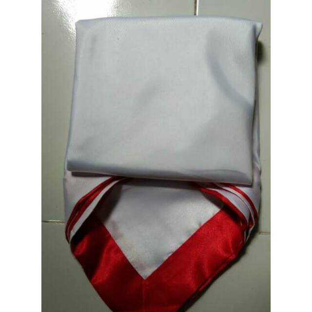 (SIAP DIKIRIM)Hasduk saten-hasduk satin 125cm-kacu pramuka smp