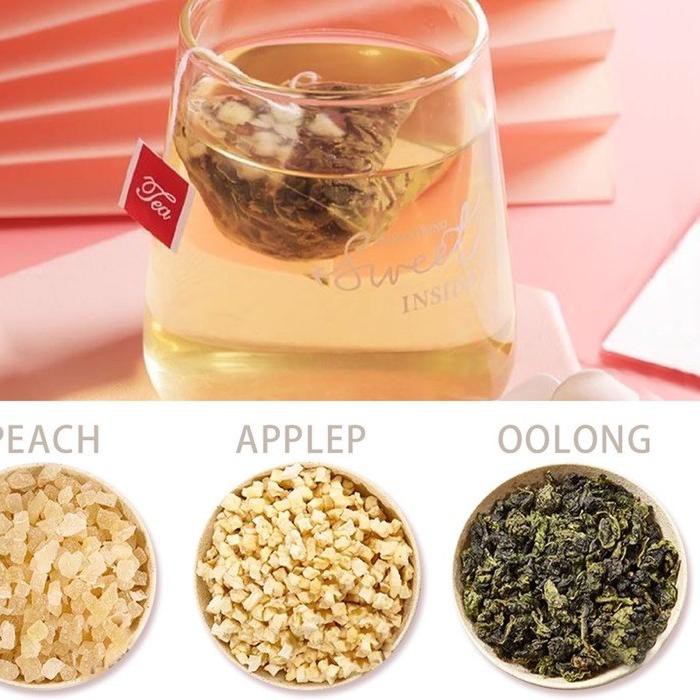 

Teh Bunga Buah Tisane Tea 15pcs 花茶 Teh Buah Persik Peach Fruit Tea ➷