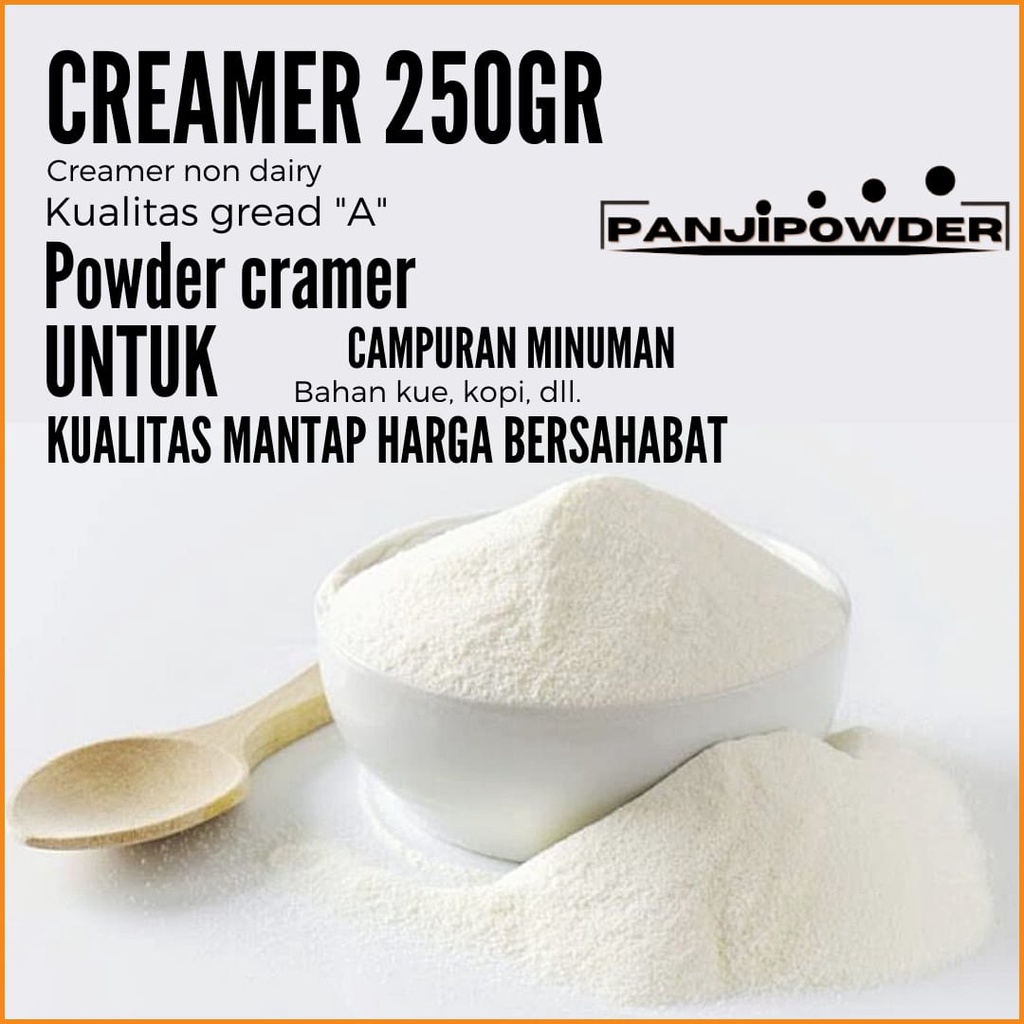 CREAMER BUBUK 250GR / KRIMER BUBUK WHIPPING CREAM BUBUK 250GR NON DAIRY CREAMER