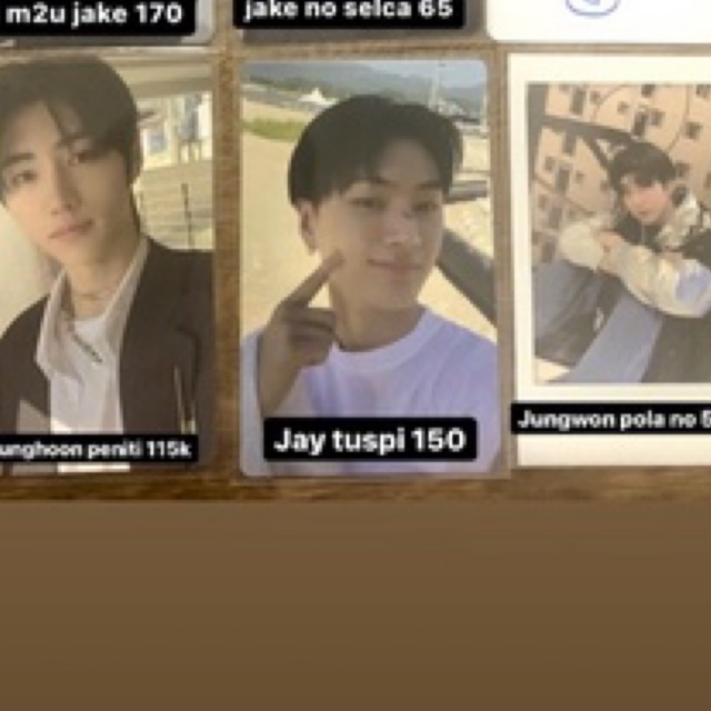 pc jay tuspi ody esse photocard enhypen dilemma