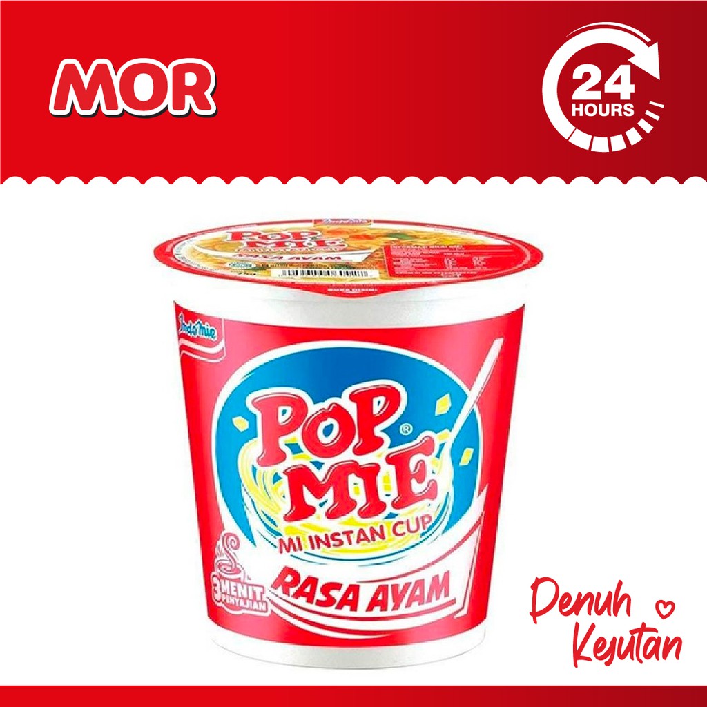 

POP MIE Rasa Ayam Mi Instan Cup 75 gr