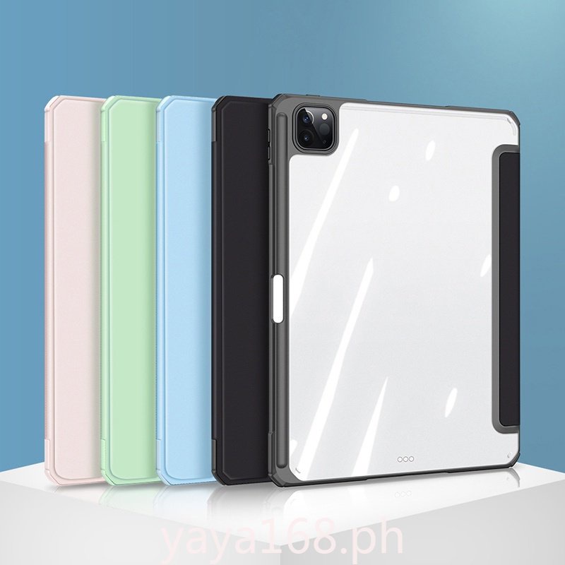 Casing Flip iPad Mini 6 7th 8th 9th 10.2 Air 1 5th 6th 9.7 Air 4 5 10.9 Pro 2020 2021 11 &quot;Bahan Silikon Transparan