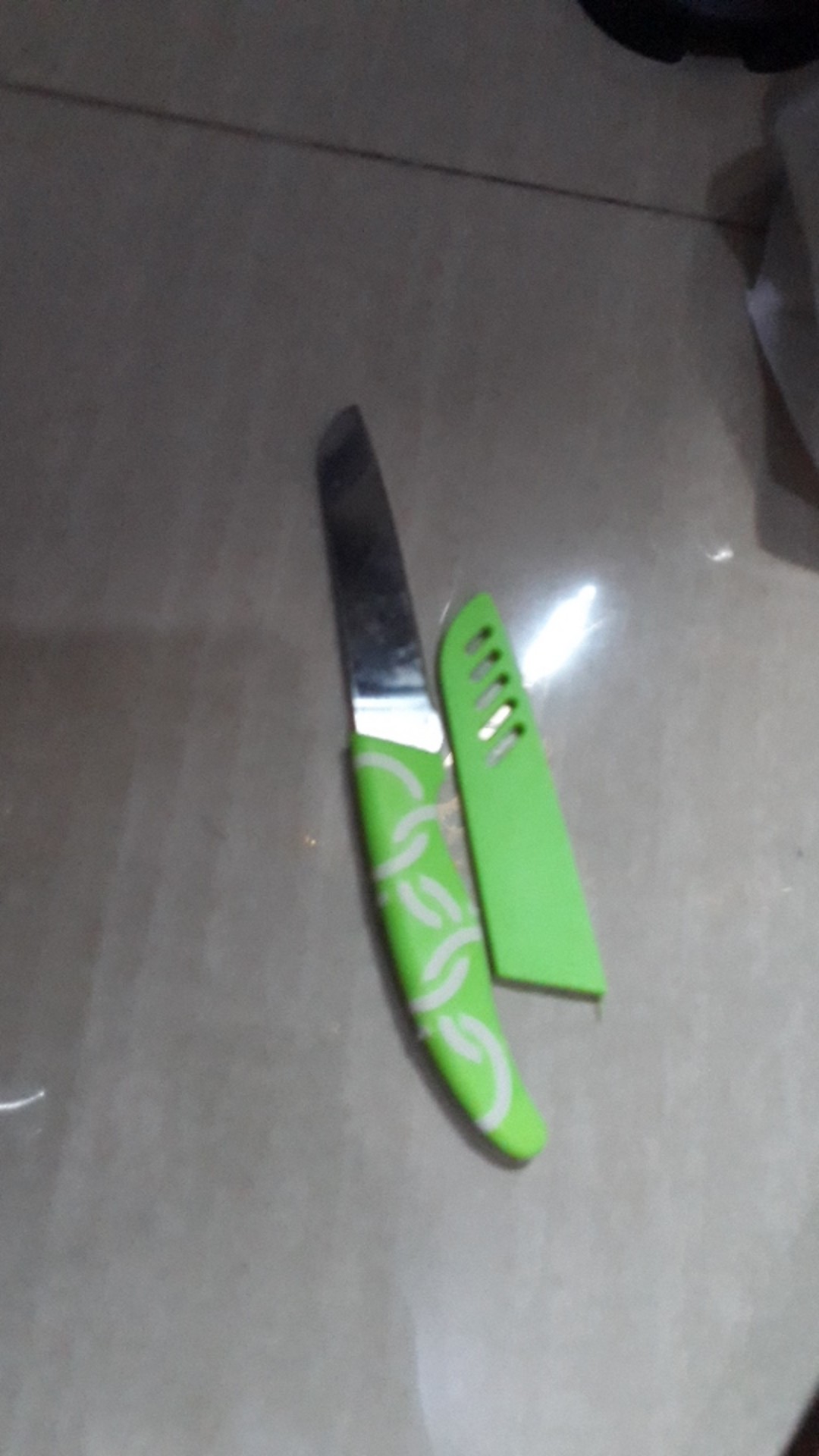 [bayar Di Tempat] Pisau Buah Dan Sayur Motif Apel Super Tajam Dapur Harga Termurah Kualitas Bagus