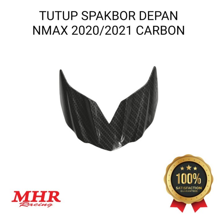 Cover Tutup Spakbor Depan NMAX 2020 2021 MHR Racing Aksesoris Carbon ABS Slebor Depan Motor Premium 
