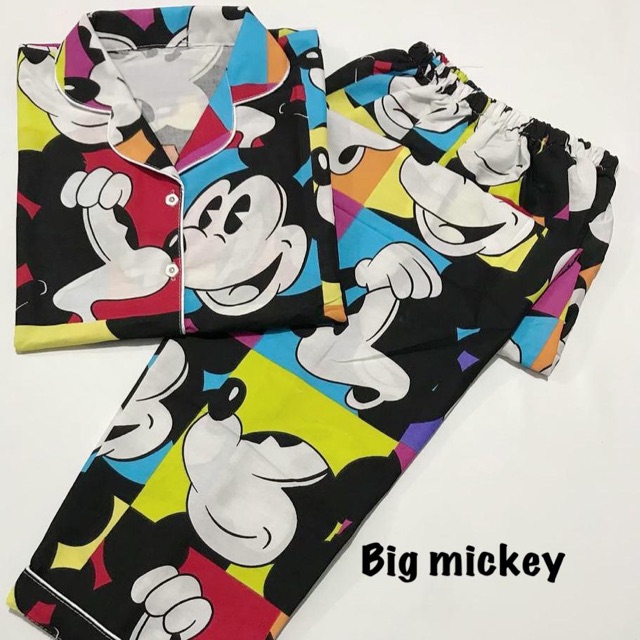 Piyama BIG MIkeee bisa couple mom and kids familys