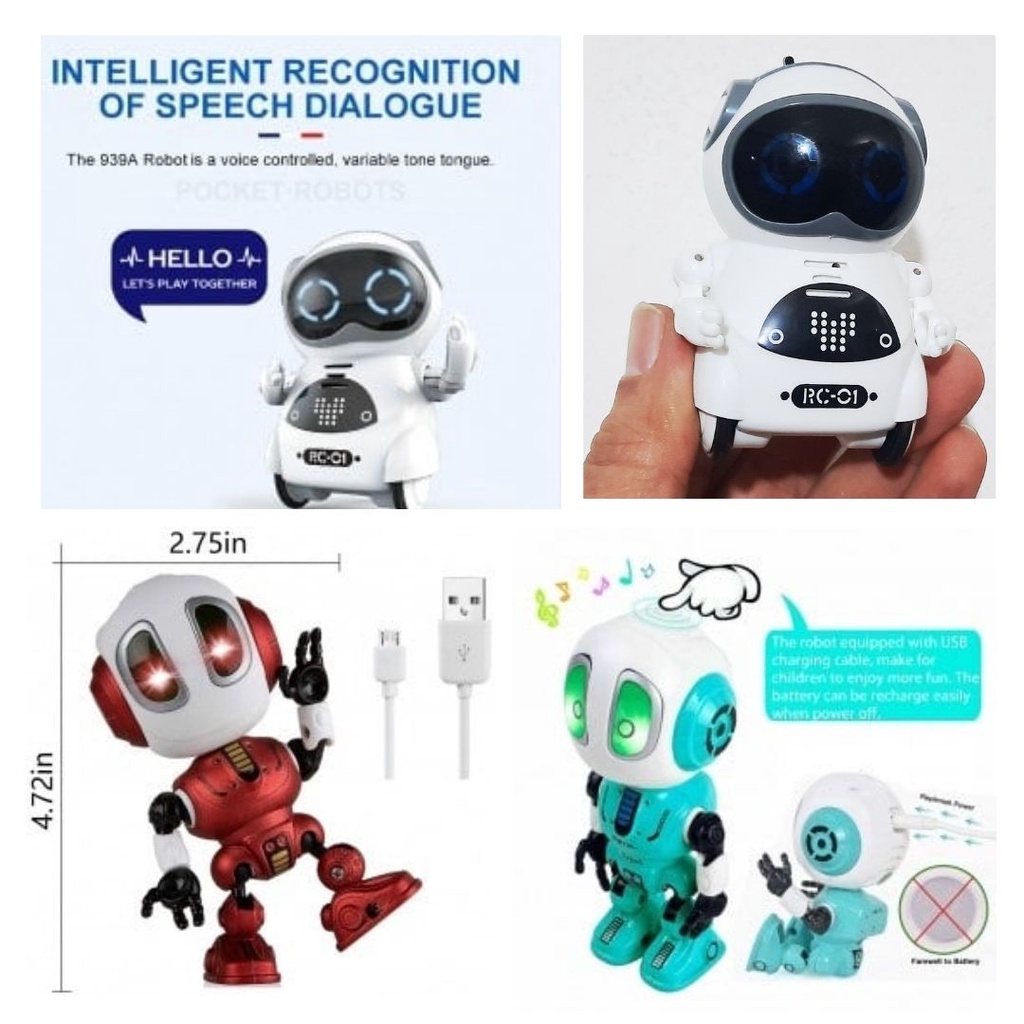 Magic Mini Robot Saku Dance Interactive Talking Voice  939A 111124