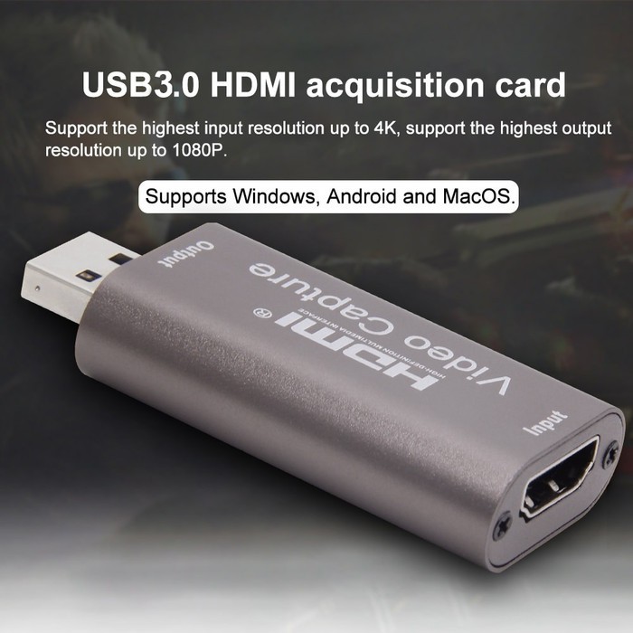 Hdmi Video Capture Card USB 3.0 HD1080P HDMI RECORD Video-PS4