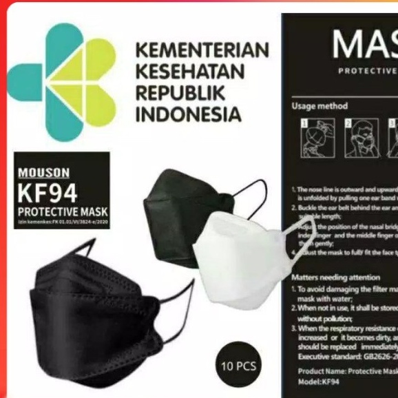 masker KF94 korea 4play evo plusmed convex masker 4D import KF 94 Evo