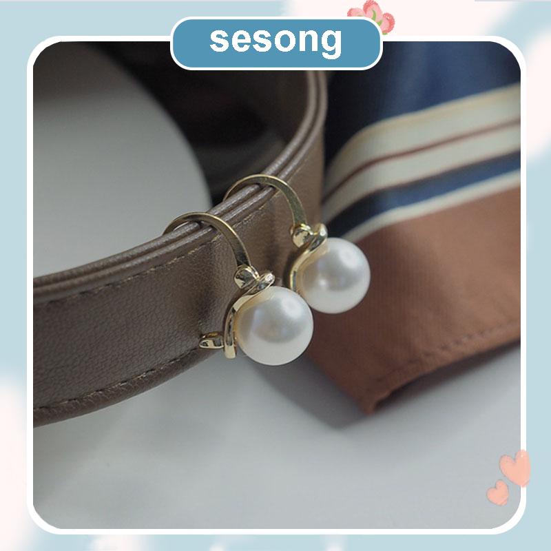 Anting Mutiara Besar Gaya Retro Korea Aksesoris Fashion SS