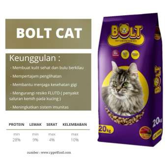 Makanan Kucing Bolt Tuna 1kg Repack Ikan Shopee Indonesia