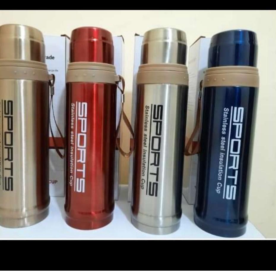 Modern.. j0nstore-Botol Minum Thermos Stainless Steel 500ml / Termos Air Panas / Termos air panas mi