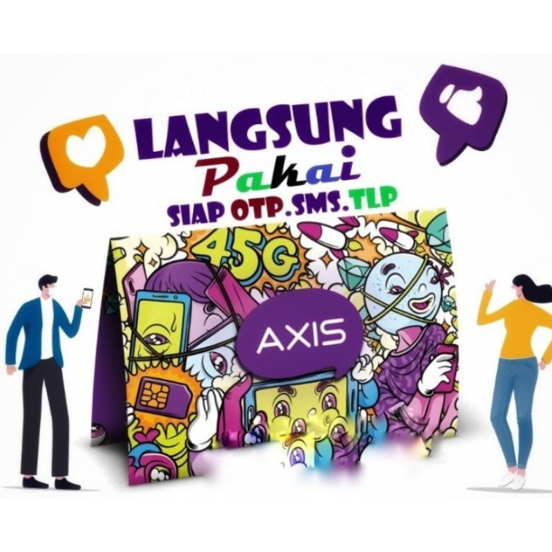 KARTU PERDANA AXIS SUDAH REGISTRASI