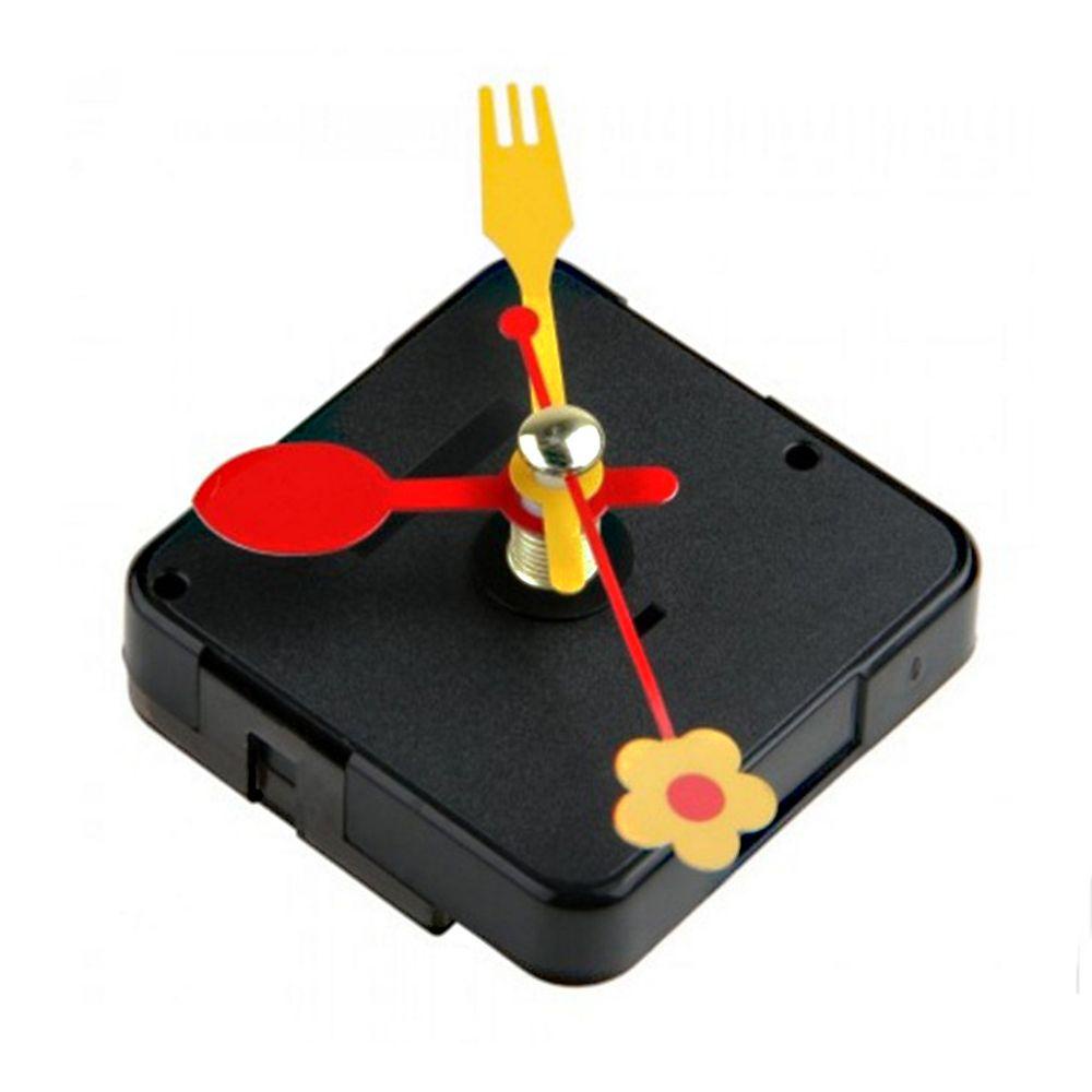 Solighter 1set Suku Cadang Jam Quartz DIY Dekorasi Rumah Alat Pengganti Mekanisme Gerakan