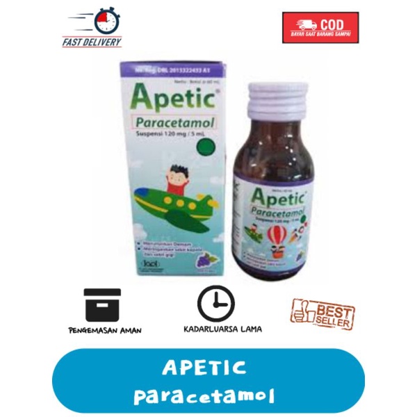 APETIC Paracetamol anak