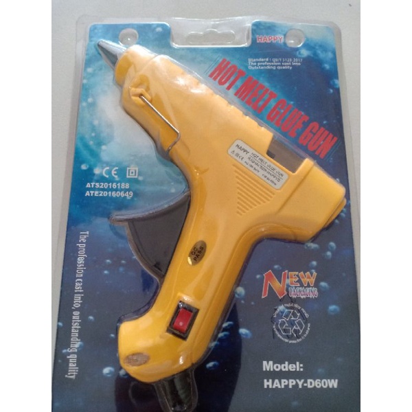 HOT MELT GLUE GUN/ LEM TEMBAK BESAR  60WATT ( KUALITAS BAGUS)