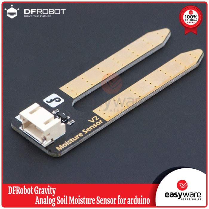 DFROBOT SOIL MOISTURE SENSOR GRAVITY ANALOG SOIL MOISTURE MODULE