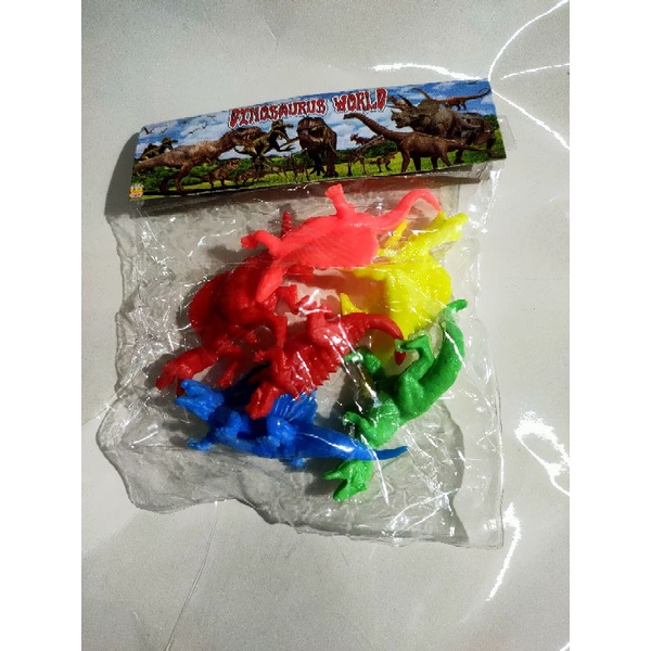 Dinosaurus Sett isi 6 Pcs