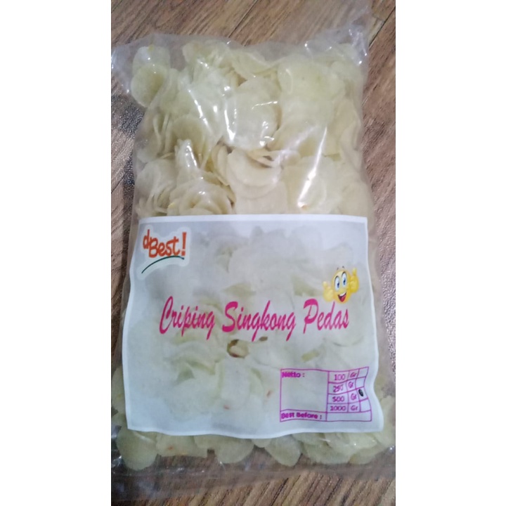 

kerupuk criping singkong pedas
