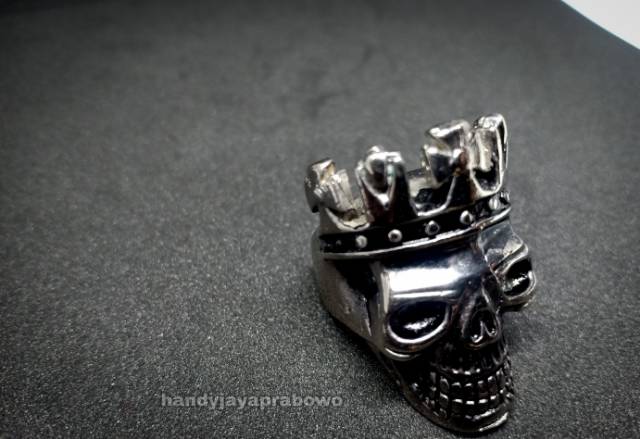 RING SKULL ASLI glosir