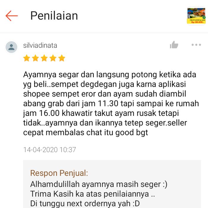 

Promo Terbatas - Paket Pecel Lele & Ayam