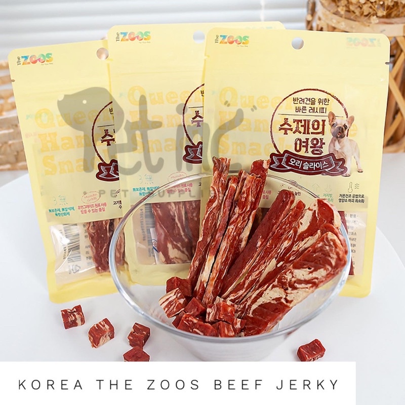 The zoos korea air dried beef jerky