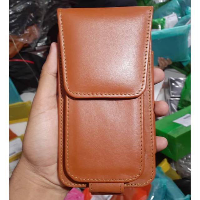 Dompet Sarung HP Kulit Asli Model Pria Garut Kualitas Premium Original