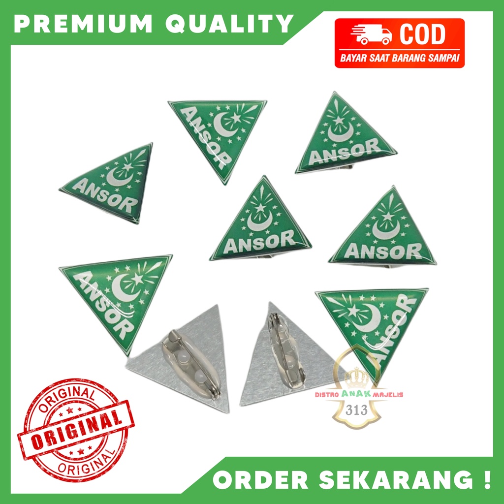 Lencana ANSOR / Pin ANSOR Resin / Bros ANSOR Resin / Pin Terompah ANSOR