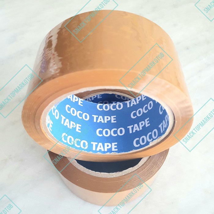 

perekat-pengikat- lakban cortape bening murah super lengket 2 inch (48mm) 90 yard - bening