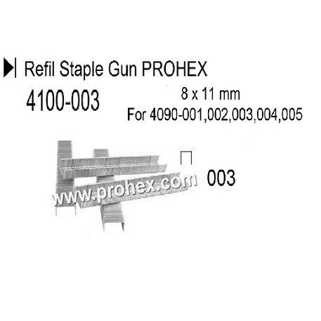 

Refil Staple Gun 4100-003