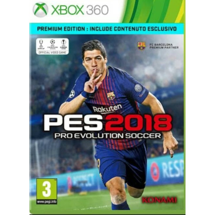 [SPBU] PES 2018 XBOX 360 JTAG RGH (BUKAN GAME LT)