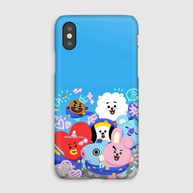 Custom Case Premium BTS tata chimmy koya Oppo F1s F1 Plus 