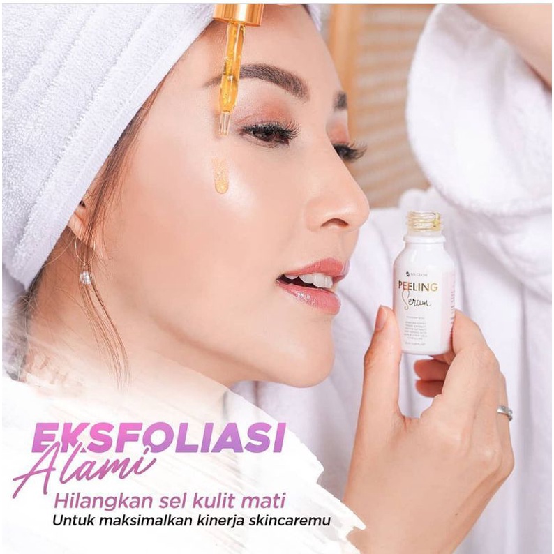 Ms Glow Serum Peeling | Serum Menghilangkan Sel Kulit Mati