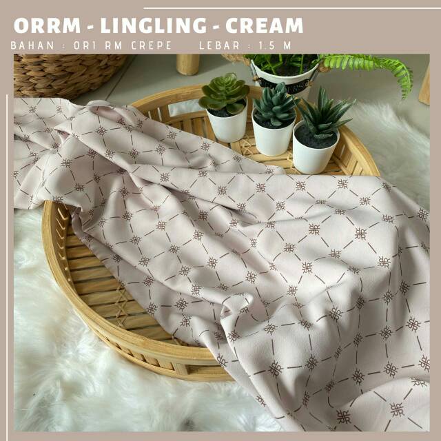 Lingling bahan crep ori ria miranda lingling dress
