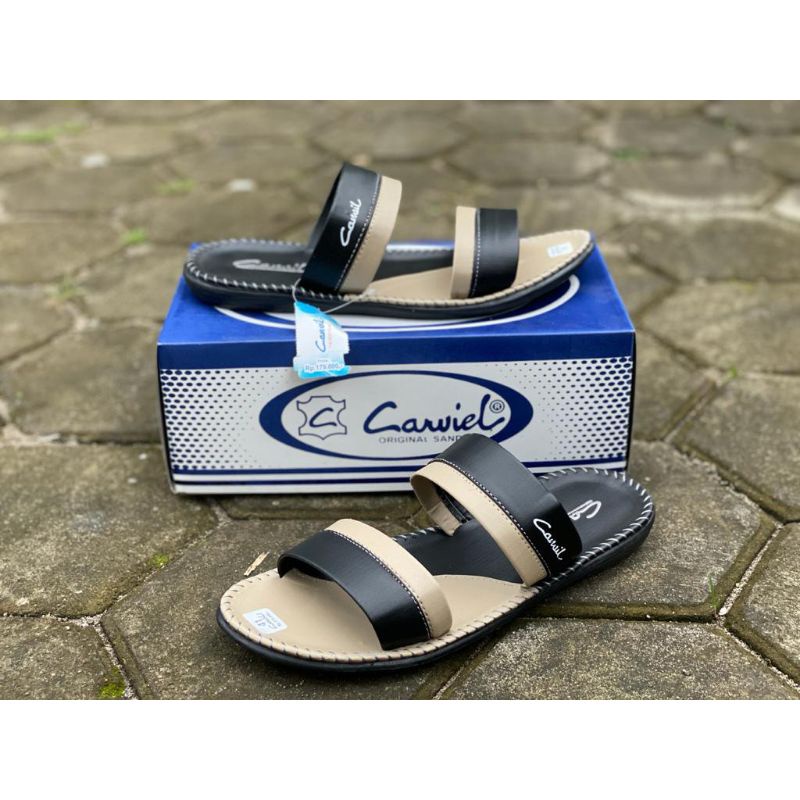sandal pria jahit carvil