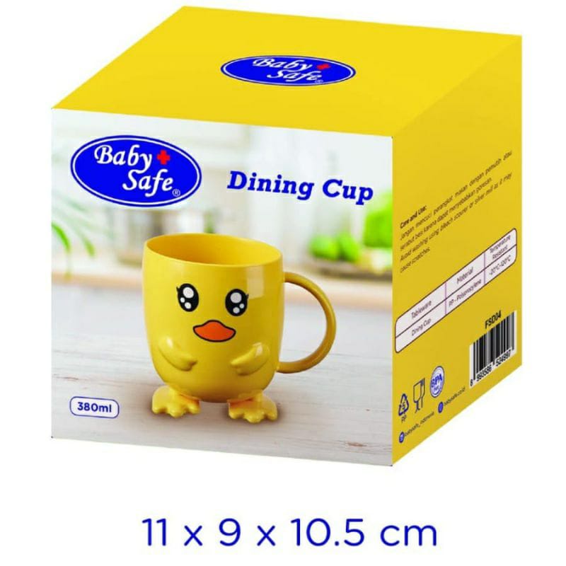 Baby Safe FSD04 Dining Cup 380ml - Gelas Minum Anak