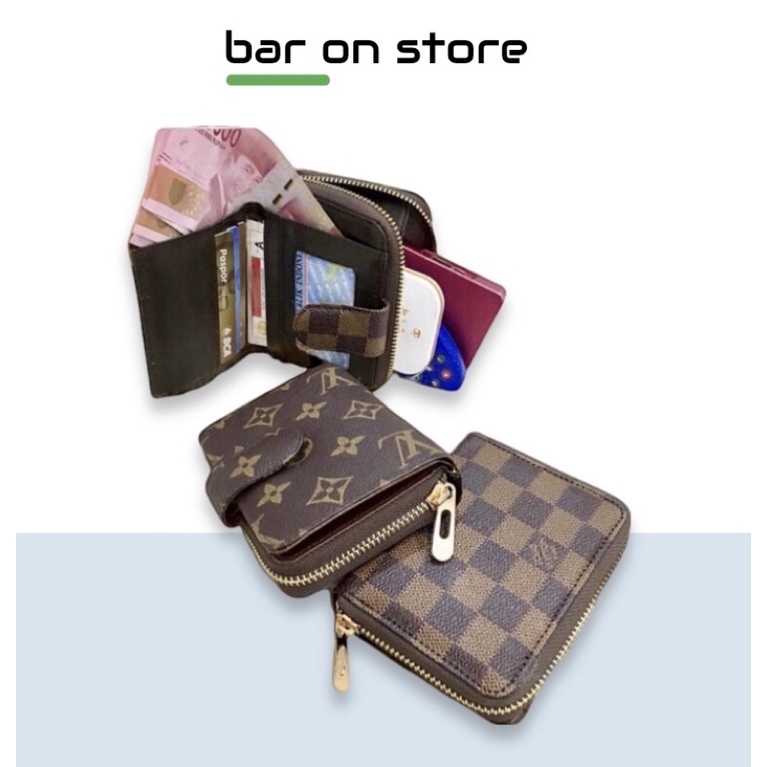 Dompet mini Arrow LV / Dompet kartu / Dompet wanita