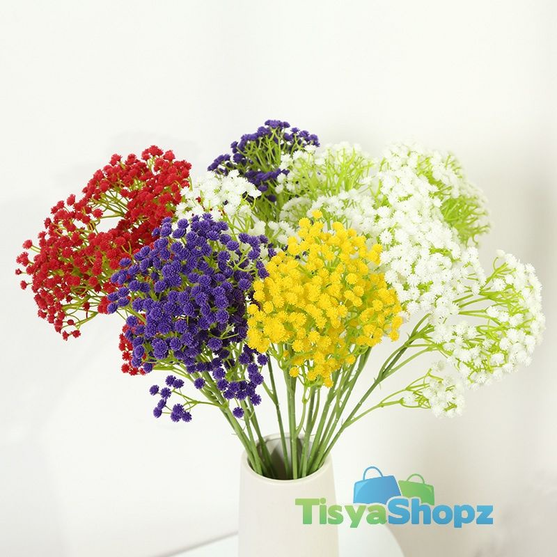 Baby Breath Warna &quot;PUTIH&quot; / Ghypsopila Pentul Bunga Hias Plastik