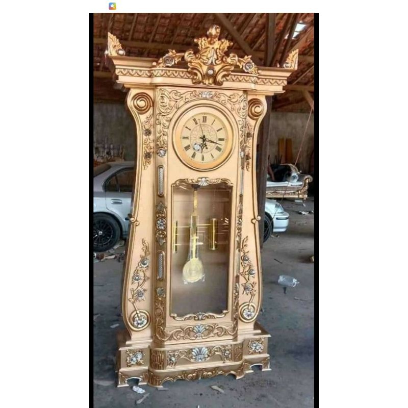 jam hias jati jepara