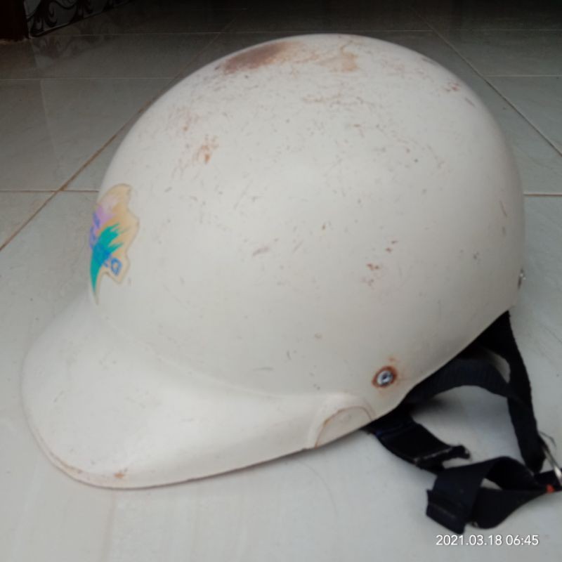 Helm Honda astrea grand prima Jadul. original. Seken bukan baru