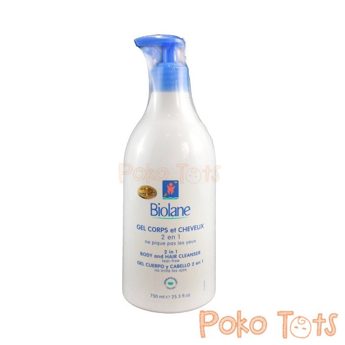 Biolane Baby 2in1 Body and Hair Cleanser 750ml Sabun dan Pencuci Rambut Bayi