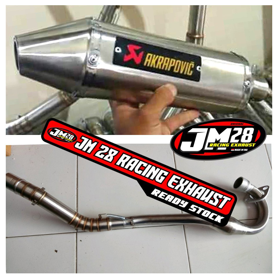 knalpot akrapovic klx150bf cef150 klx150