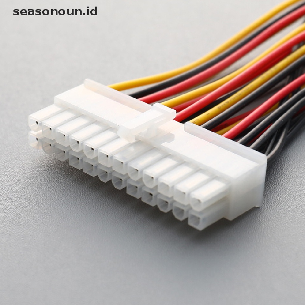 【seasonoun】 ATX 24 Pin Female to 20 Pin Male Internal PC Lead PSU Power Adaptor Cable .