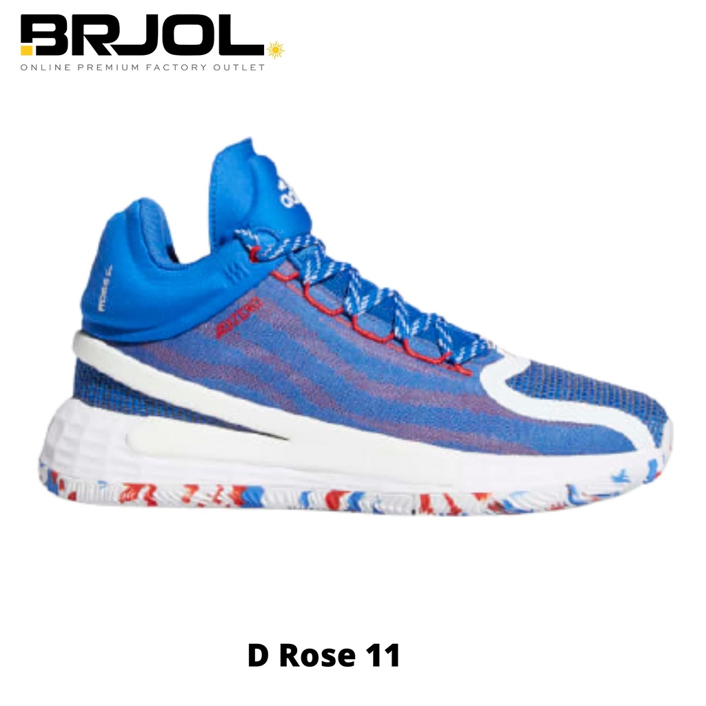 SEPATU BASKET DEWASA UNISEX ORIGINAL ADIDAS D Rose 11 FX6561 NAVY