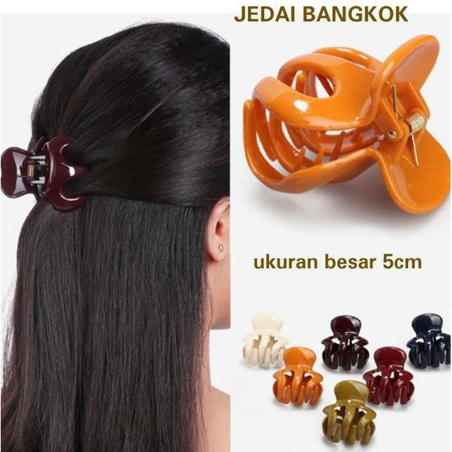 JEDAI JEPITAN RAMBUT CAKAR 3 SIZE 5 CM / JEPITAN BADAI HAIR STYLISH