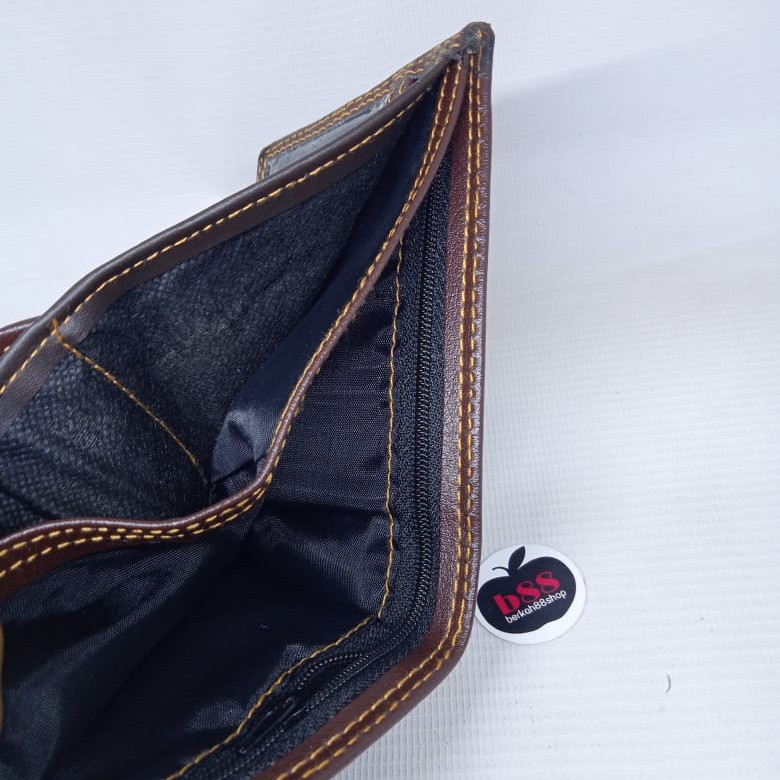 Dompet pria kulit sintetis lokal model lipat / dompet / dompetpria / dompetcowok / dompetkulit
