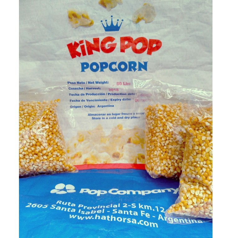 

King POP Popcorn Repack 1 Kg X 5 Pack PAKET EKONOMIS