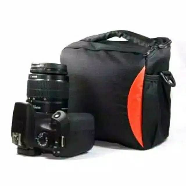 Tas for kamera DSLR miroles Bx9 list orange